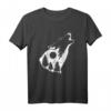 Heulender Wolf T-Shirt mit Wolfsmotiv und Mondschein - Perfektes Geschenk für Wolf-Liebhaber und Naturfans