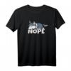Nope Fauler Baby Wolf T-Shirt - Lustiges Tierdesign & Geschenkidee für Faulpelze, Wolf Fans & Tierliebhaber, Perfekt für Schwarzhumor-Fans