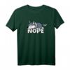 Nope Fauler Baby Wolf T-Shirt - Lustiges Tierdesign & Geschenkidee für Faulpelze, Wolf Fans & Tierliebhaber, Perfekt für Schwarzhumor-Fans