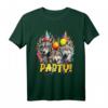 Wolf-Party-Crew zum Geburtstag mit heulenden Wölfen - Perfektes T-Shirt für Wolf-Liebhaberinnen und Wolf-Motto Partys