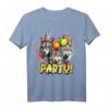 Wolf-Party-Crew zum Geburtstag mit heulenden Wölfen - Perfektes T-Shirt für Wolf-Liebhaberinnen und Wolf-Motto Partys