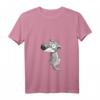 Damen Sweet Wolf T-Shirt mit Tiermotiv - Lustiges Cartoon Wolf Design für Kinder, Damen & Outdoor-Abenteurer