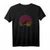 Retro Wolf T-Shirt – Geschenk für Wolfs- und Naturfans, Damen und Herren, stylisches Tiermotiv