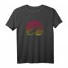 Retro Wolf T-Shirt – Geschenk für Wolfs- und Naturfans, Damen und Herren, stylisches Tiermotiv