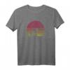 Retro Wolf T-Shirt – Geschenk für Wolfs- und Naturfans, Damen und Herren, stylisches Tiermotiv