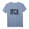 Hungry Like the Wolf Heulender Wolf T-Shirt & Hoodie – Lustiges Tiermotiv für Wolfs- und Naturfans, ideales Geschenk