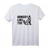 Hungry Like the Wolf Heulender Wolf T-Shirt & Hoodie – Lustiges Tiermotiv für Wolfs- und Naturfans, ideales Geschenk