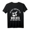 Wolf Anführer Wölfe Werwolf Vollmond T-Shirt – Märchenhaftes Design für Leader, Wolf-Fans & Tierliebhaber
