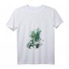 Damen Tiermotiv Silhouette T-Shirt mit Wolfsilhouette & Bärenmotiv – Perfekt als Geschenk für Naturliebhaber zu Geburtstag und Weihnachten