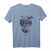 Walhalla & Fenriswolf T-Shirt mit Valknut Odin & Rune – Wikinger Wolf Design für Mythologie-Fans, Wikinger und Nordland-Reisende