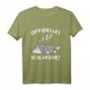 Offizielles Schlafshirt Wolf – Lustiges Pyjama T-Shirt für Damen und Herren, Perfekt für Morgenmuffel & Langschläfer als Geschenk