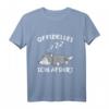 Offizielles Schlafshirt Wolf – Lustiges Pyjama T-Shirt für Damen und Herren, Perfekt für Morgenmuffel & Langschläfer als Geschenk