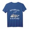 Offizielles Schlafshirt Wolf – Lustiges Pyjama T-Shirt für Damen und Herren, Perfekt für Morgenmuffel & Langschläfer als Geschenk