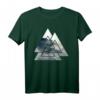 Odins Wölfe - Wikinger Knoten T-Shirt für Fans nordischer Mythologie, perfekt als Geschenk für Männer und Frauen zu Weihnachten, Geburtstag oder Vatertag