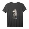 Lustiges Wolf T-Shirt mit Comic Motiv - Tier Funshirt für Kinder, Teens, Damen & Herren als Geschenkidee zu Weihnachten & Geburtstag