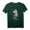 Lustiges Wolf T-Shirt mit Comic Motiv - Tier Funshirt für Kinder, Teens, Damen & Herren als Geschenkidee zu Weihnachten & Geburtstag