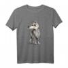 Lustiges Wolf T-Shirt mit Comic Motiv - Tier Funshirt für Kinder, Teens, Damen & Herren als Geschenkidee zu Weihnachten & Geburtstag
