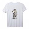 Lustiges Wolf T-Shirt mit Comic Motiv - Tier Funshirt für Kinder, Teens, Damen & Herren als Geschenkidee zu Weihnachten & Geburtstag