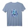 Kinder Wolf Wolf Frauen Wolf Mädchen Wolf Kostüm Liebe Wolf T-Shirt – Lustiges Wolfshemd für Wolfsbesitzer, Geburtstags- und Weihnachtsgeschenke für Wolfsliebhaber
