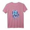 Kinder Wolf Wolf Frauen Wolf Mädchen Wolf Kostüm Liebe Wolf T-Shirt – Lustiges Wolfshemd für Wolfsbesitzer, Geburtstags- und Weihnachtsgeschenke für Wolfsliebhaber