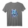 Kinder Wolf Wolf Frauen Wolf Mädchen Wolf Kostüm Liebe Wolf T-Shirt – Lustiges Wolfshemd für Wolfsbesitzer, Geburtstags- und Weihnachtsgeschenke für Wolfsliebhaber