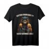 Lustiges Wolf Kaffee T-Shirt - Ganz dünnes Eis! Sarkastisches Spruchshirt für Morgenmuffel und Tierliebhaber als Geschenkidee