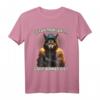 Lustiges Wolf Kaffee T-Shirt - Ganz dünnes Eis! Sarkastisches Spruchshirt für Morgenmuffel und Tierliebhaber als Geschenkidee