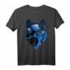 HapFrog T-Shirt mit Wolf Motiv - Klassisch geschnitten, hochwertig, ideal als Geburtstagsgeschenk für Natur- und Tierliebhaber
