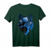 HapFrog T-Shirt mit Wolf Motiv - Klassisch geschnitten, hochwertig, ideal als Geburtstagsgeschenk für Natur- und Tierliebhaber