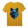 HapFrog T-Shirt mit Wolf Motiv - Klassisch geschnitten, hochwertig, ideal als Geburtstagsgeschenk für Natur- und Tierliebhaber