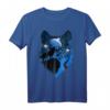 HapFrog T-Shirt mit Wolf Motiv - Klassisch geschnitten, hochwertig, ideal als Geburtstagsgeschenk für Natur- und Tierliebhaber