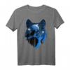 HapFrog T-Shirt mit Wolf Motiv - Klassisch geschnitten, hochwertig, ideal als Geburtstagsgeschenk für Natur- und Tierliebhaber