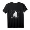 Wolf Geschenk Wölfe Wolves Vollmond Märchen Leitwolf Husky T-Shirt für Herren Damen und Kinder