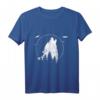 Wolf Geschenk Wölfe Wolves Vollmond Märchen Leitwolf Husky T-Shirt für Herren Damen und Kinder