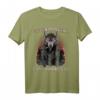 Guten Morgen? Ganz Dünnes Eis! Lustiges Wolf Kaffee T-Shirt – Sarkastisches Geschenk für Langschläfer & Morgenmuffel
