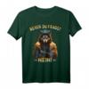 Bevor Du Fragst Nein! Lustiges Wolf Sarkasmus T-Shirt – Ideale Geschenkidee für Morgenmuffel, Kollegen und Wölfe-Fans mit Humor