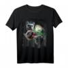 3 Französische Bulldogge Hund Mond, Wolfshunde, Wölfe heulen T-Shirt – Klassisch geschnitten, ideal für Hundeliebhaber & Wölfe Fans