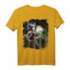 3 Französische Bulldogge Hund Mond, Wolfshunde, Wölfe heulen T-Shirt – Klassisch geschnitten, ideal für Hundeliebhaber & Wölfe Fans