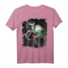 3 Französische Bulldogge Hund Mond, Wolfshunde, Wölfe heulen T-Shirt – Klassisch geschnitten, ideal für Hundeliebhaber & Wölfe Fans