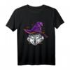 Wolf Hexenhut Lustig Halloween Wolf Lover Whisperer T-Shirt – Gruseliges Kostüm für Wolfsliebhaber, Hexen- und Zauberfans, Kinder & Erwachsene