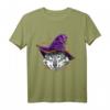 Wolf Hexenhut Lustig Halloween Wolf Lover Whisperer T-Shirt – Gruseliges Kostüm für Wolfsliebhaber, Hexen- und Zauberfans, Kinder & Erwachsene