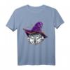 Wolf Hexenhut Lustig Halloween Wolf Lover Whisperer T-Shirt – Gruseliges Kostüm für Wolfsliebhaber, Hexen- und Zauberfans, Kinder & Erwachsene