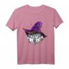 Wolf Hexenhut Lustig Halloween Wolf Lover Whisperer T-Shirt – Gruseliges Kostüm für Wolfsliebhaber, Hexen- und Zauberfans, Kinder & Erwachsene