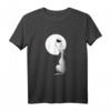 Lustiges Wolf Mit Mond T-Shirt – Jaulender Wolf Vollmond Comic Fun für Kinder, Jugendliche und Erwachsene, ideales Geschenk für Tier- und Naturfans