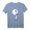 Lustiges Wolf Mit Mond T-Shirt – Jaulender Wolf Vollmond Comic Fun für Kinder, Jugendliche und Erwachsene, ideales Geschenk für Tier- und Naturfans