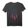 Indianer Wolf Traumfänger T-Shirt - Geschenkidee für Hippies, Boho-Liebhaber & Esoteriker zum Geburtstag & Weihnachten