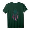 Indianer Wolf Traumfänger T-Shirt - Geschenkidee für Hippies, Boho-Liebhaber & Esoteriker zum Geburtstag & Weihnachten