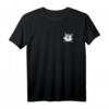 Kawaii Wolf T-Shirt mit Brusttaschen-Design – Niedliches Retro-Tiermotiv für Tierliebhaber und Freunde