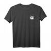 Kawaii Wolf T-Shirt mit Brusttaschen-Design – Niedliches Retro-Tiermotiv für Tierliebhaber und Freunde
