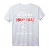 Lustiges Muay Thai T-Shirt - Thai Boxen Kickboxen Wolf Design für Männer, Frauen & Kinder - Perfektes Kampfsport Geschenk